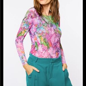 Carine Verdant Weave top